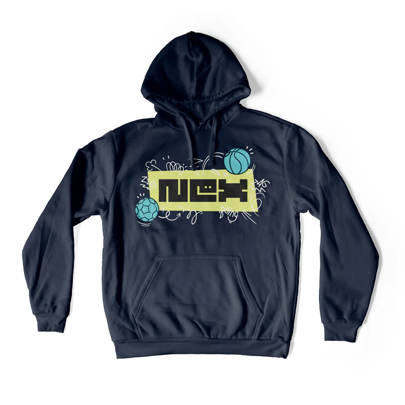 Nex Hoodie - Kids-Navy